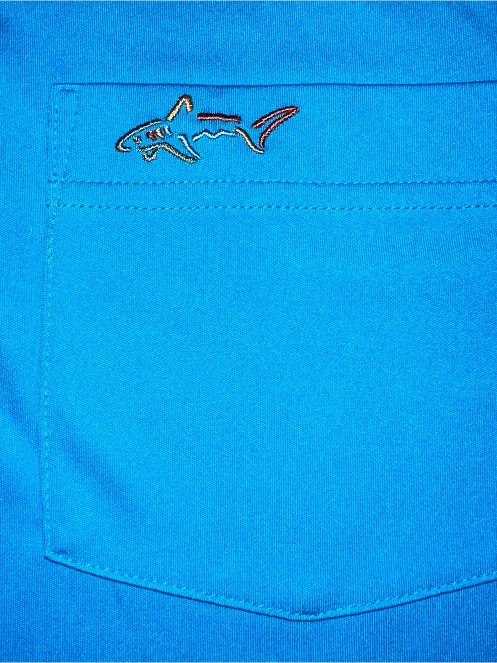 Greg Norman Tasso Elba Play Dry Golf Polo Shirt Blue Striped Mens XL - Picture 3 of 6